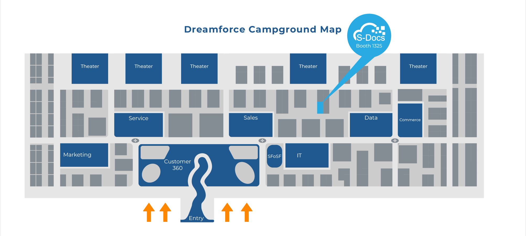 dreamforce campground map