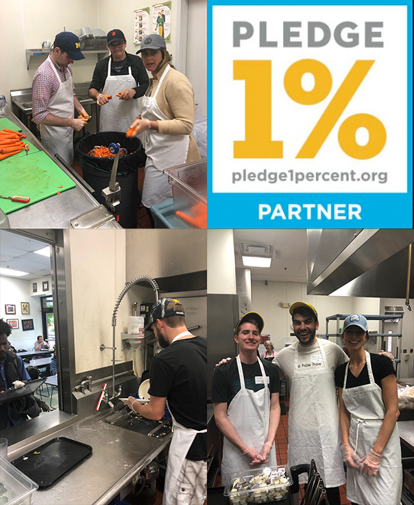 S-Docs volunteering at soup kitchen