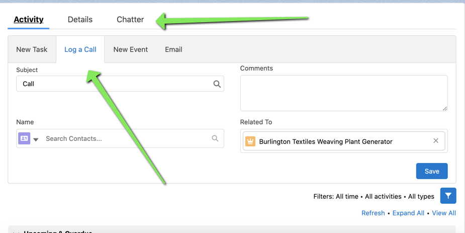 Notes section screenshot