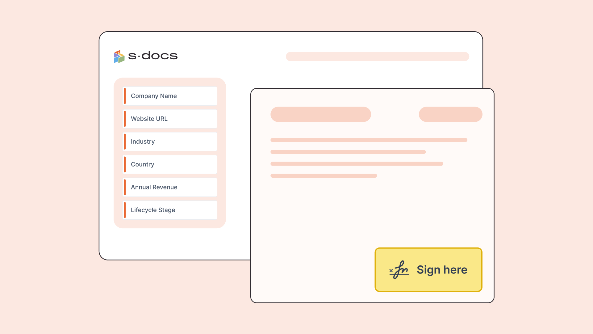 Sdocs HS e-sign