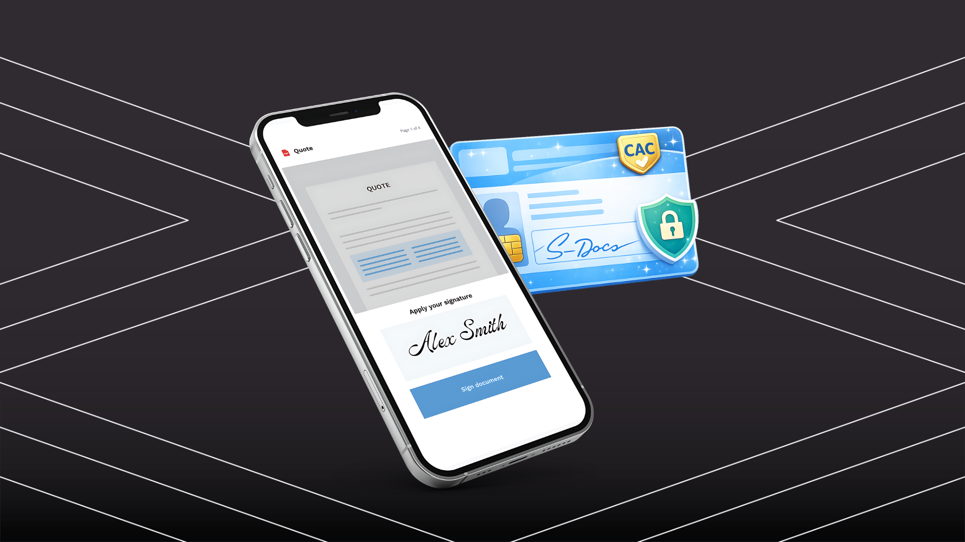 CAC and PIV with S-Docs