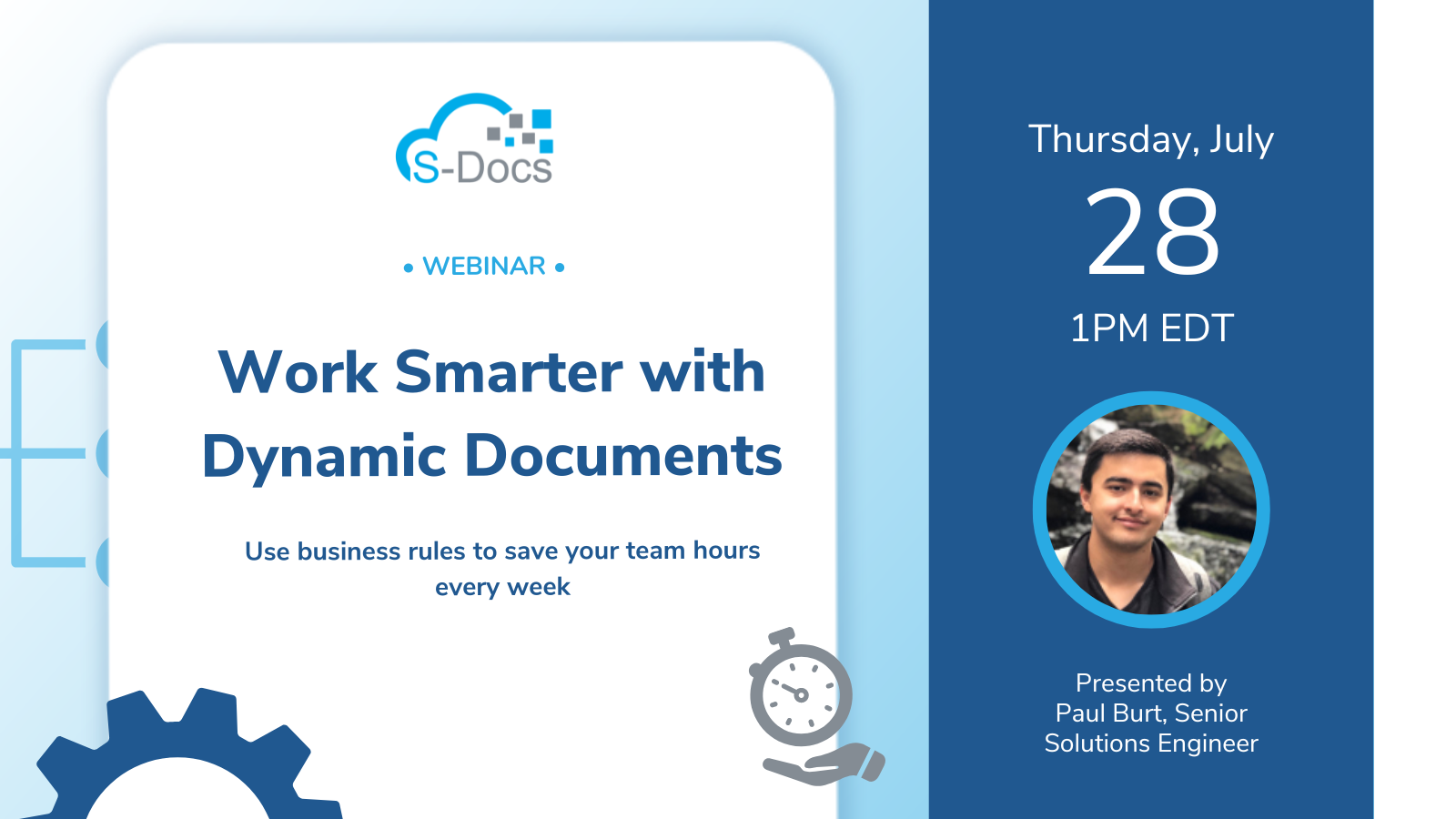 Work Smarter with Dynamic Documents Social Post 2